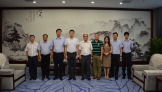 四川省武胜县县委书记毛加庆等一行莅临76net必赢官网