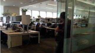 76net必赢官网执行总裁时亮考察AECOM大中华区总部